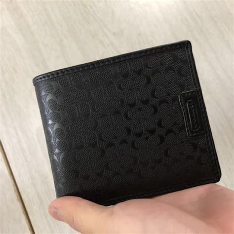 coach mens wallet factory outlet